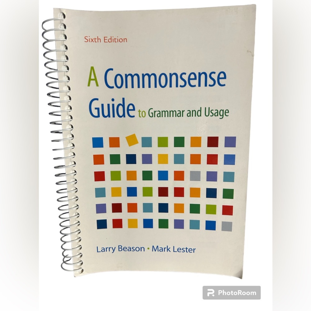 EUC A Commonsense Guide to Grammar and Usage Book